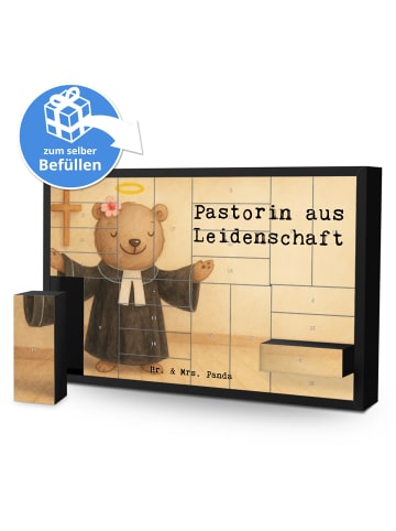 Mr. & Mrs. Panda Weihnachtskalender Pastorin Leidenschaft Design... in Weiß