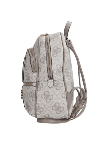 Guess Erenia Large - Rucksack (coal logo) in dark taupe logo