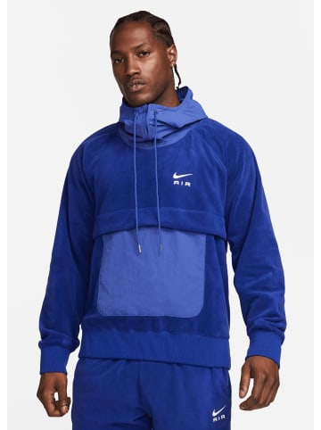 Nike Kapuzenpullover in deep royal blue/white