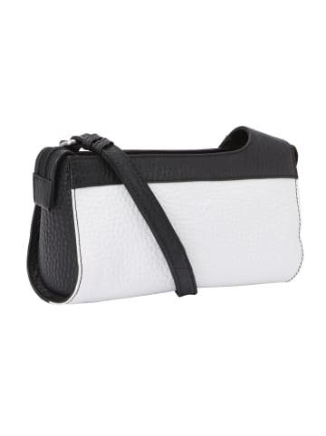 VLD VOi Leather Design Hirsch Umhängetasche Leder 25 cm schwarz-weiss