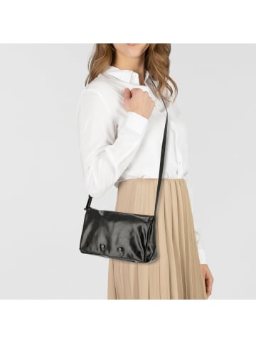 Liebeskind Berlin Rive Umhängetasche Leder 26 cm black
