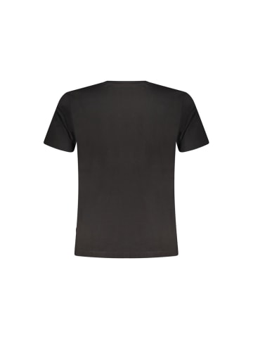 Guess Jeans Schwarzes Bio-Baumwoll-T-Shirt