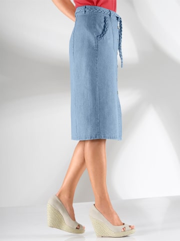 WITT WEIDEN Jeansrock in blue-bleached