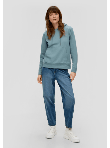 s.Oliver Sweatshirt langarm in Petrol