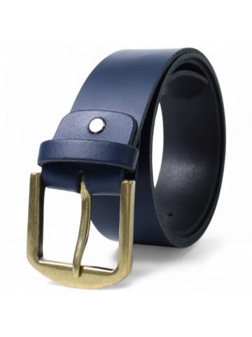 FRONHOFER Herrengürtel mit Schraube in Marine