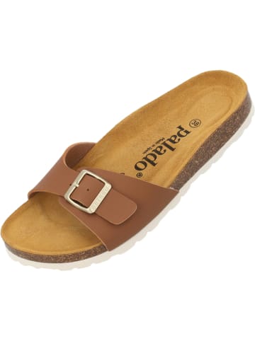 palado Pantoletten in braun matt