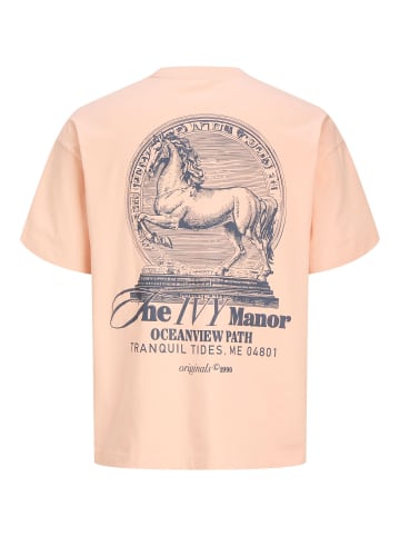 Jack & Jones T-shirt in Peach Melba