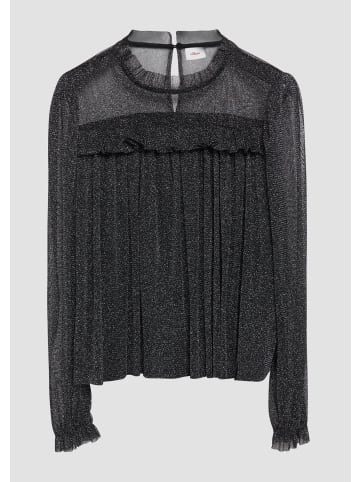 s.Oliver Bluse langarm in Schwarz