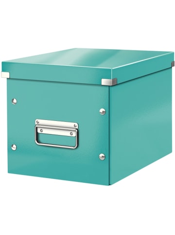 Leitz Archivbox Click & Store Cube M Hartpappe eisblau