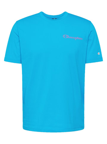 Champion T-Shirt in blau