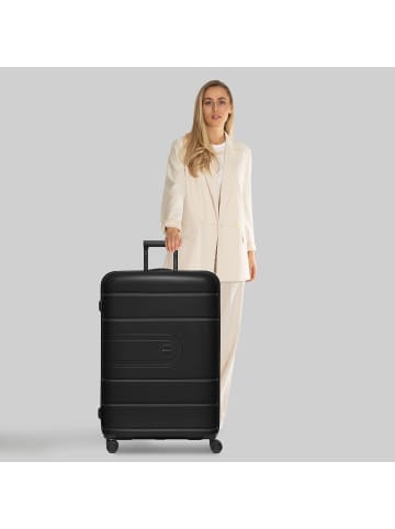 Redolz Essentials 11 4 Rollen Trolley 76 cm mit Dehnfalte in black