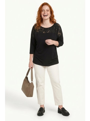 Shape Of You Blouse in Schwarz