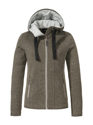 Schöffel Fleecejacke "Fleece Hoody Aurora L" in nutmeg