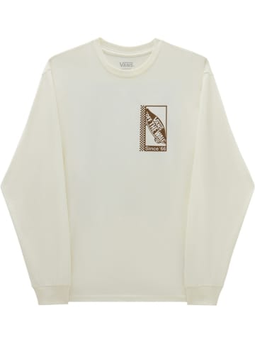 Vans T-Shirt "Tech Box Ls Tee" in Beige