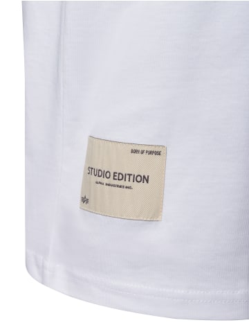 Alpha Industries T-Shirt Edition in weiß