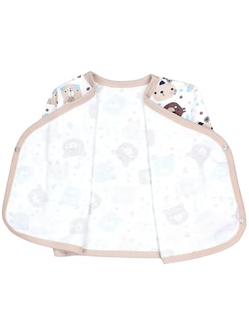 TupTam Baby Jungen Langarm Wickelshirt 5er Set in beige Modell 2