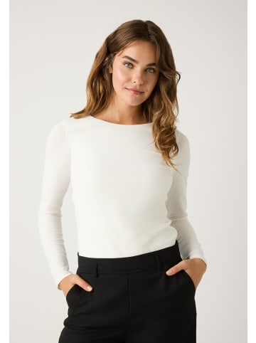 More & More Baumwolljerseyshirt in off white