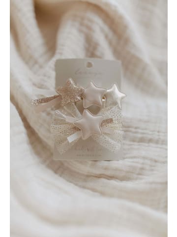 leevje Haarspangen starry night' in beige