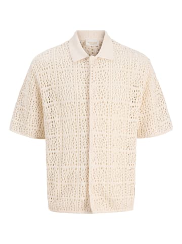 Jack & Jones Gestricktes Hemd in Sea Salt