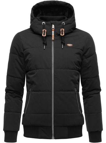 ragwear Winterjacke Nuggys Solid in Black