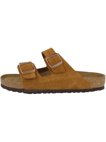Birkenstock Sandale Arizona SFB Veloursleder Weichbettung normal in braun