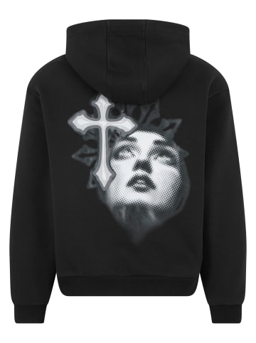 Mister Tee Mister Tee Innocent Face Fluffy Hoody in black