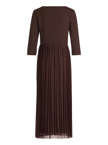 Betty Barclay Plisseekleid mit 3/4 Arm in Light Maroon