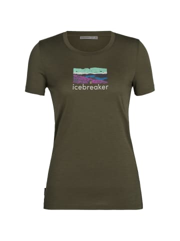 icebreaker T-Shirt Tech Lite II Trailhead in Oliv