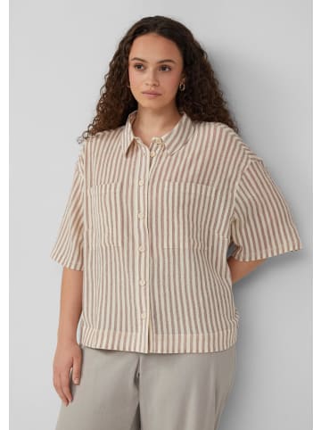QS Bluse in 47G0_aubergine