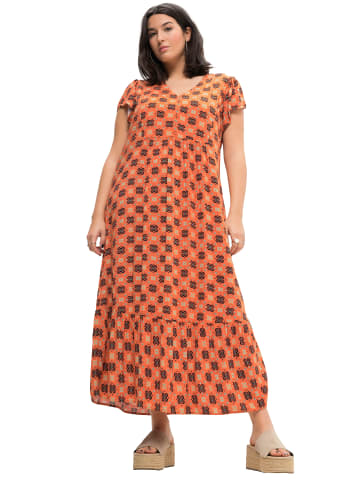 Studio Untold Kleid in heller tabak