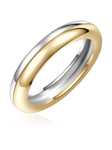 Glanzstücke München Ring Sterling Silber in silber/gelbgold