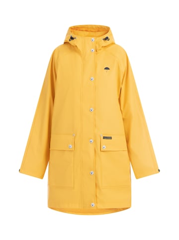 Schmuddelwedda Damen Oversized Regenmantel in Honiggelb-271