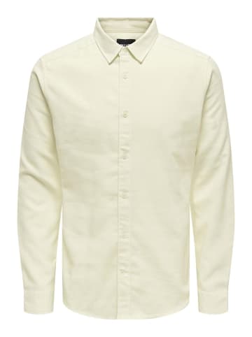 ONLY & SONS Hemd in Antique White