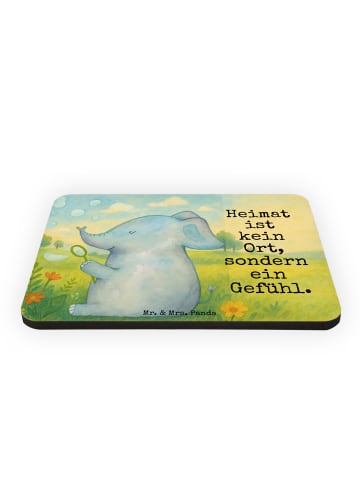 Mr. & Mrs. Panda Magnet Elefant Seifenblasen Design mit Spruch in Weiß