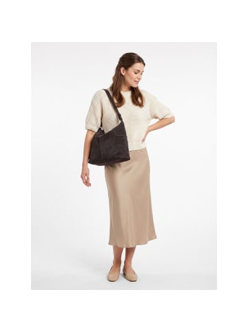 Liebeskind Berlin Mila Schultertasche Leder 37.5 cm deep soil