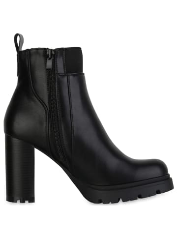 VAN HILL Klassische Stiefeletten Emily in Schwarz