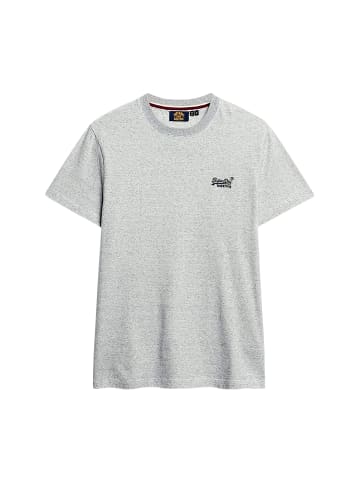 Superdry Vintage-T-Shirt mit Logo-Aufdruck Grau