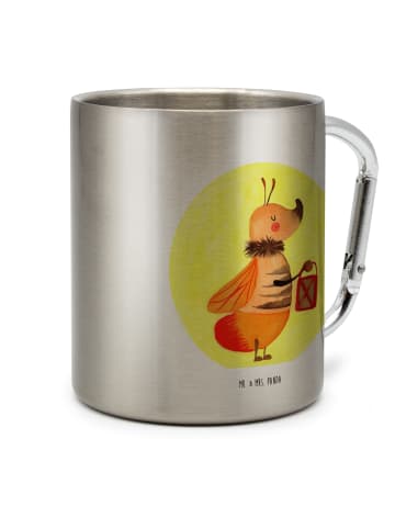 Mr. & Mrs. Panda Kaffeetasse Glühwürmchen ohne Spruch in Silber