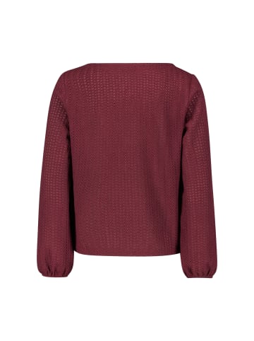 Zero  Strukturshirt mit Rundausschnitt in Mystic Berry