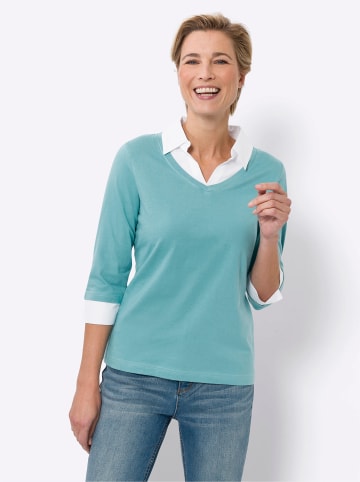 Sieh an! 2-in-1-Shirt in ozean
