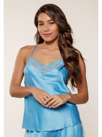 Linga Dore Linga Dore Spaghetti Top in Bonnie blue