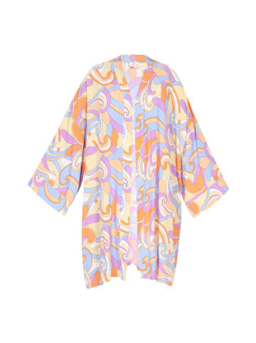 IZIA Women Kimono in violet multicolor