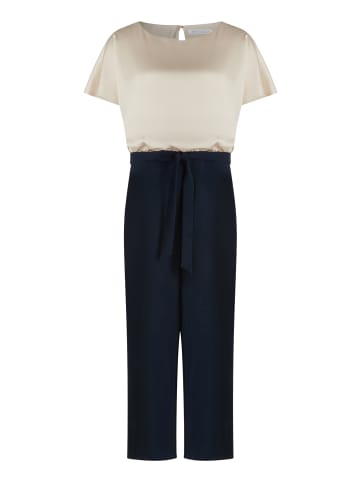 BETTY & CO Jumpsuit in marine beige
