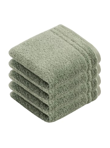 Vossen 4er Pack Gästetuch in soft green