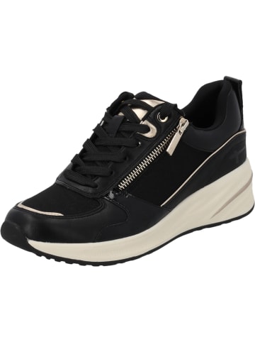 Tamaris Schnürschuhe in black/gold