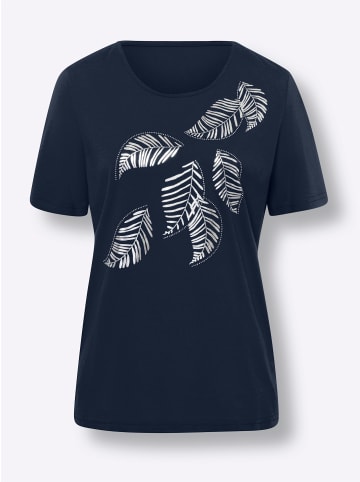 Sieh an! Kurzarmshirt in marine