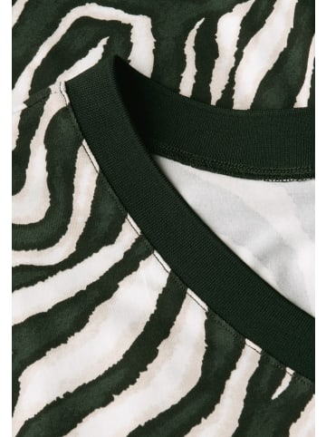 Street One Gemusterter Jumpsuit in Grün