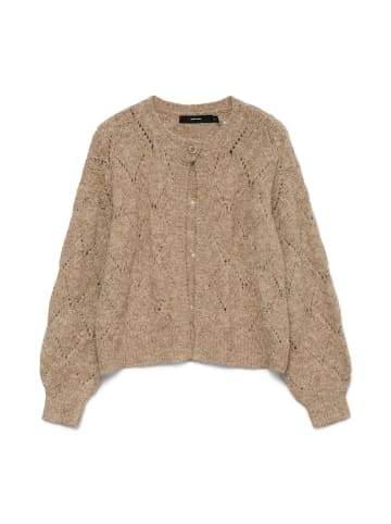 Vero Moda Strickjacke in Silver Mink