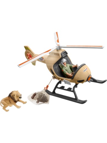 Schleich Spielfigur Wild Life Helikopter Tierrettung, 3-12 Jahre