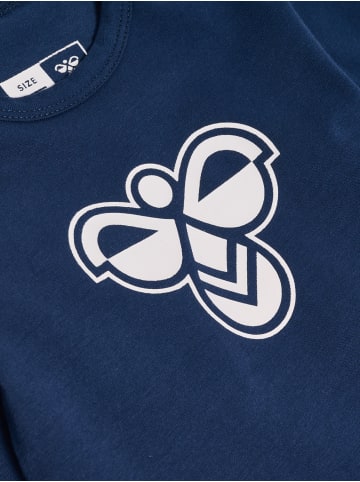 Hummel Druckknopf Strampler Hmlmini Kinder in DRESS BLUES